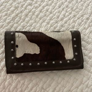 American West leather wallet